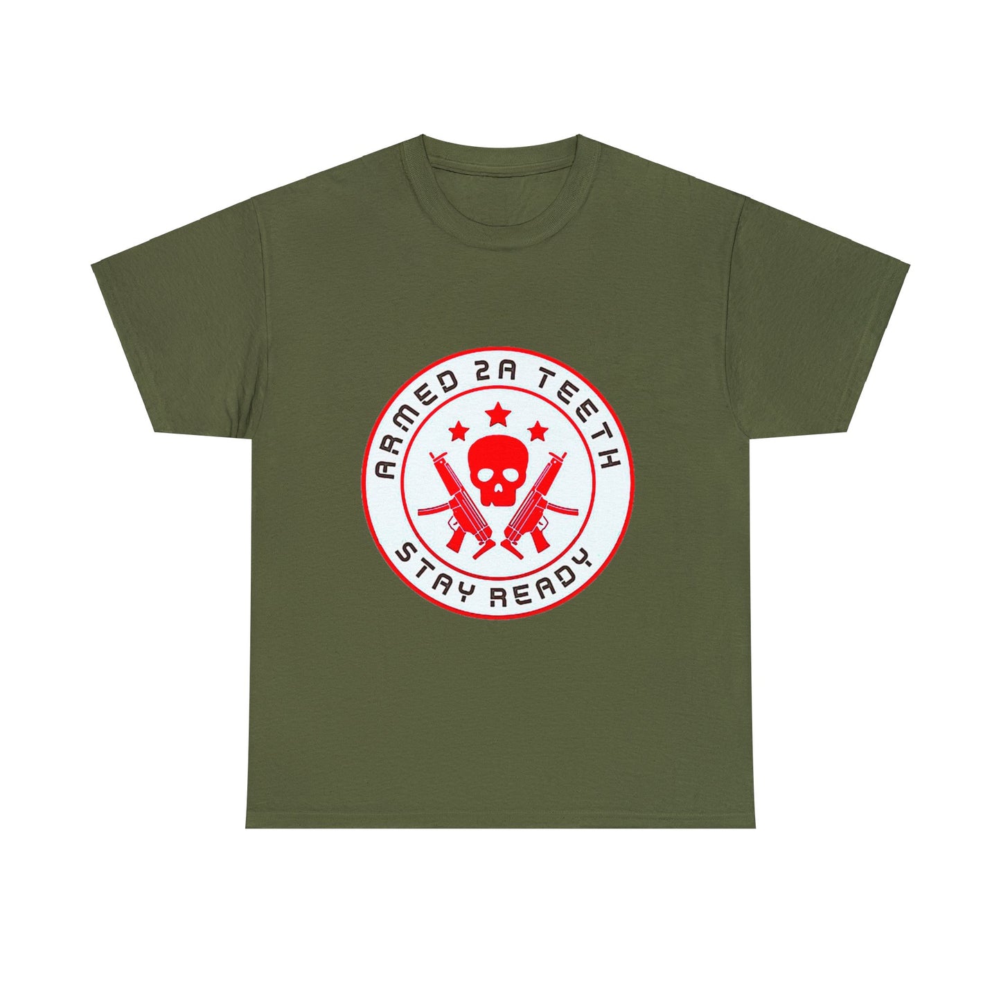 Armed 2A Teeth Unisex Heavy Cotton Tee