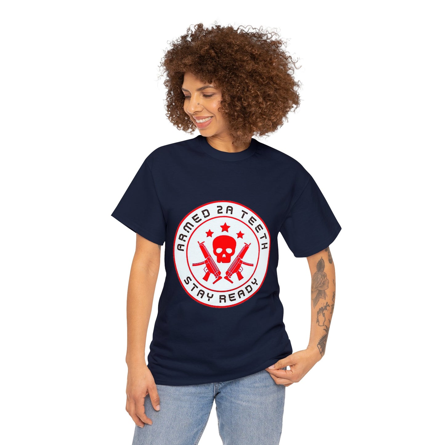 Armed 2A Teeth Unisex Heavy Cotton Tee