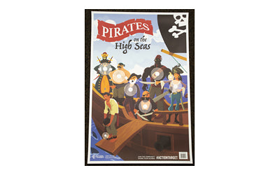 ACTION TGT PIRATES HIGH SEAS 100PK