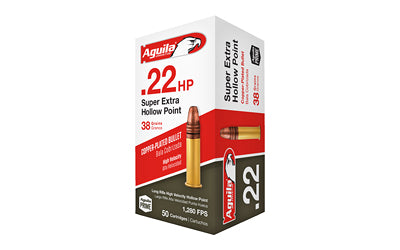 AGUILA 22LR HV 38GR HP 50rds