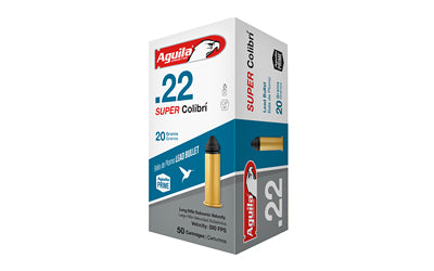 AGUILA 22LR SUP COLIBRI 20GR 50rds