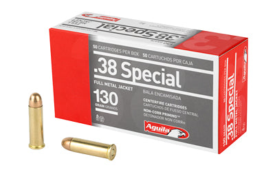 AGUILA 38SPL 130GR FMJ 50rds