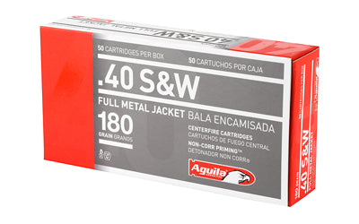 AGUILA 40SW 180GR FMJ 50rds