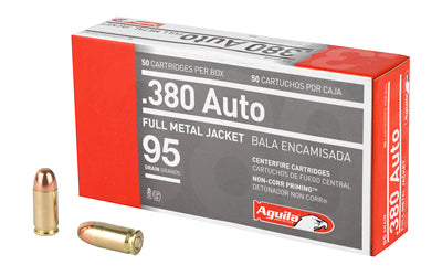 AGUILA 380ACP 95GR FMJ 50rds