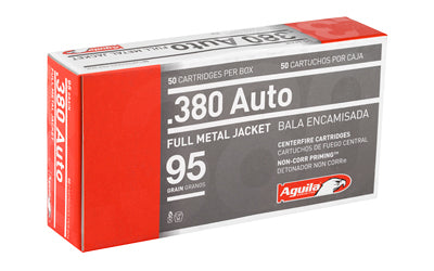 AGUILA 380ACP 95GR FMJ 50rds