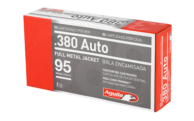 AGUILA 380ACP 95GR FMJ 50rds