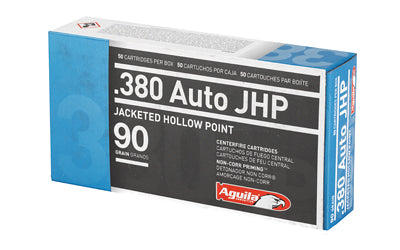 AGUILA 380ACP 90GR JHP 50rds