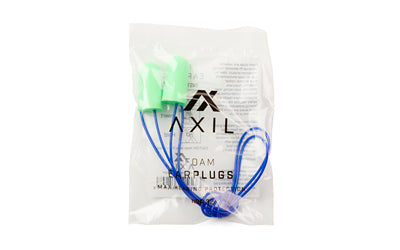 AXIL FOAM EAR PLUGS 100 PAIR W/LNYRD