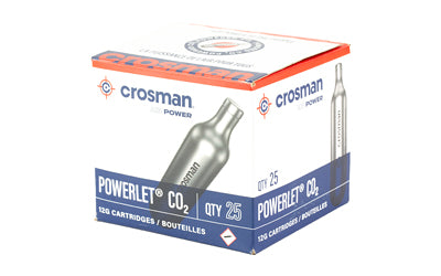 CROSMAN POWERLET CO2 CARTRIDGES 25PK