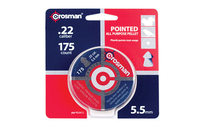 CROSMAN .22 POINTED PELLETS 175/TIN