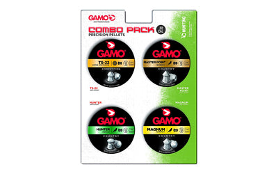 GAMO COMBO PACK ASSRTD .22 PEL