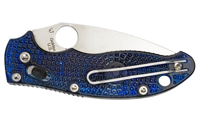 SPYDERCO MANIX2 BLUE FRCP PLAIN