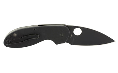 SPYDERCO EFFICIENT G-10 BLACK PLAINE