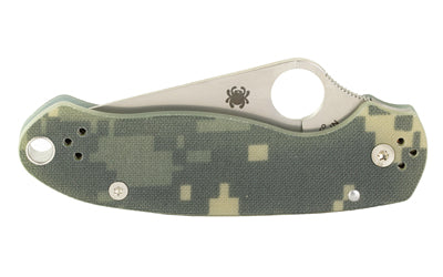 SPYDERCO PARA3 G10 CAMO PLAINEDGE