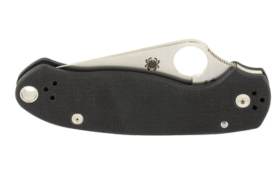 SPYDERCO PARA 3 G10 BLK PLAINEDGE