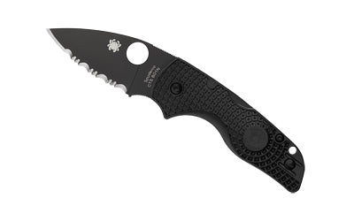 SPYDERCO LIL NATIVE LW BLK/BLK SRTD