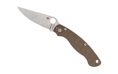 SPYDERCO MILITARY 2 CPM BRN CANVAS