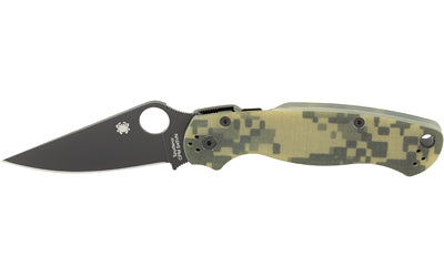 SPYDERCO PARA MILITARY2 CAMO G10 PLN