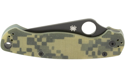 SPYDERCO PARA MILITARY2 CAMO G10 PLN