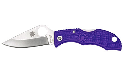 SPYDERCO LADYBUG3 PURPLE FRN PLAIN