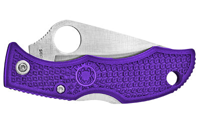 SPYDERCO LADYBUG3 PURPLE FRN PLAIN