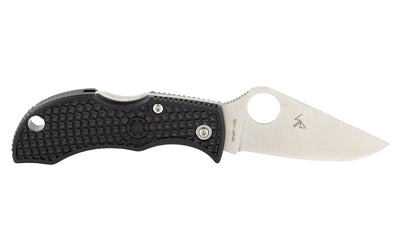 SPYDERCO MANBUG BLACK FRN PLAIN