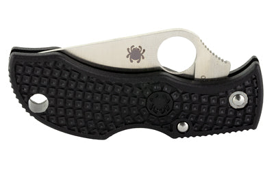 SPYDERCO MANBUG BLACK FRN PLAIN