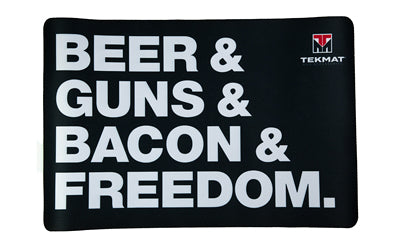 TEKMAT MAT BEER/GUNS/BACON & FREEDOM