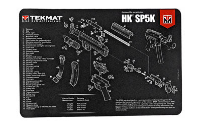 TEKMAT PISTOL MAT H&K SP5K