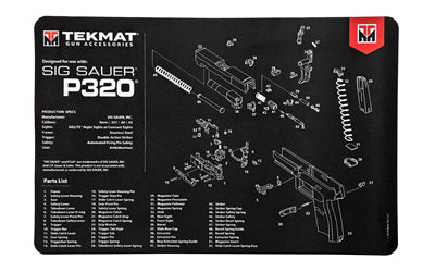 TEKMAT PISTOL MAT SIG P320