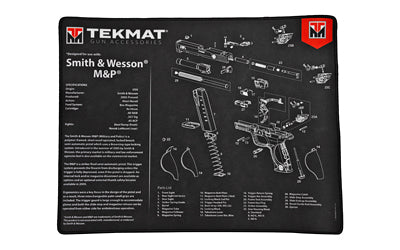 TEKMAT ULTRA PSTL MAT S&W M&P BLK