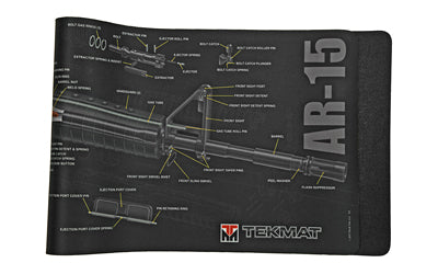 TEKMAT CUTAWAY RIFLE MAT AR15 BLK