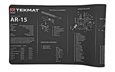 TEKMAT ULTRA RIFLE MAT AR15 BLK