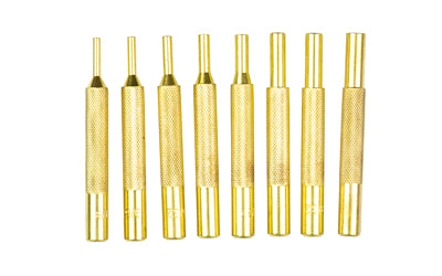 WHEELER BRASS PUNCH SET 8 PIECE