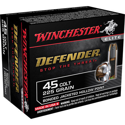 WIN DEFENDER 45LC 225GR JHP 20rds