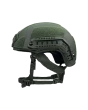 Guard Dog Tactical Level IIIa Ballistic Helmet - Universal Fit | 3.5 Lbs/Per | Green | Multicam Cover