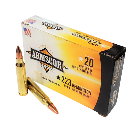 ARMSCOR 223REM 55GR VMAX 20rd