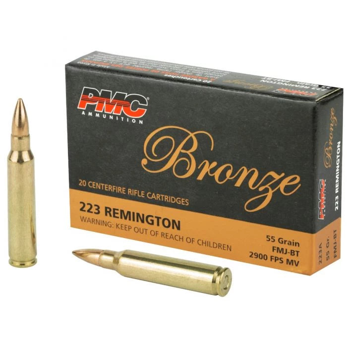 PMC BRNZ 223REM 55GR FMJ 20rds