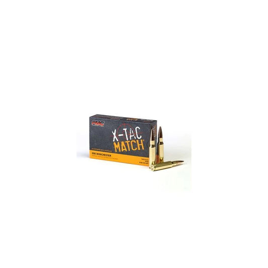 PMC X-TAC Match .308 Winchester Rifle Ammo - 168 Grain | OTM 200rd cube