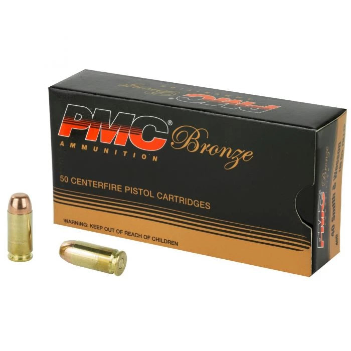 PMC BRNZ 40SW 165GR FMJ 50rds