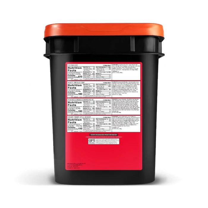 ReadyWise 84 Serving Gluten Free Grab and Go Bucket