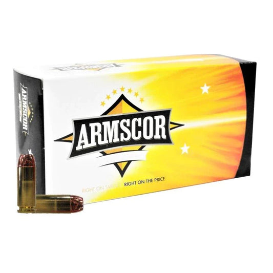 Armscor 10mm Pistol Ammo - 180 Grain | Full Metal Jacket 50rd