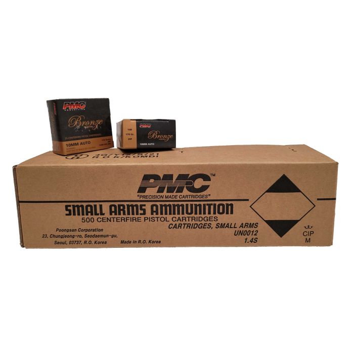 PMC BRNZ 10MM 170GR JHP 25rds