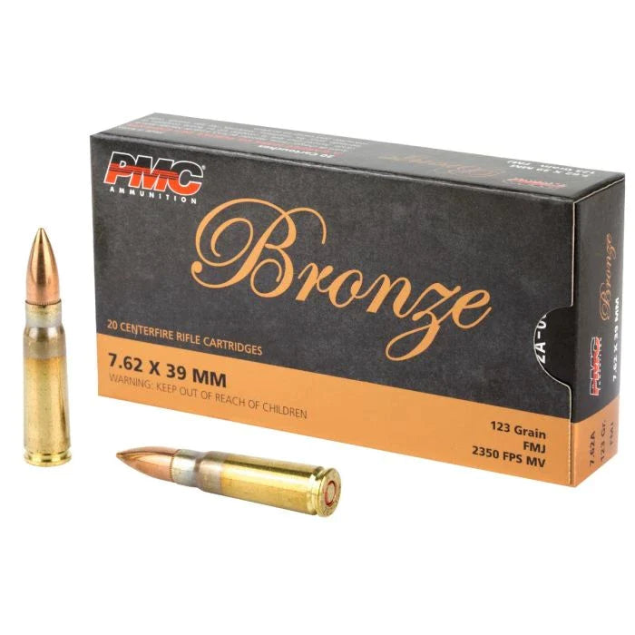 PMC BRNZ 7.62X39 123GR FMJ 20rds